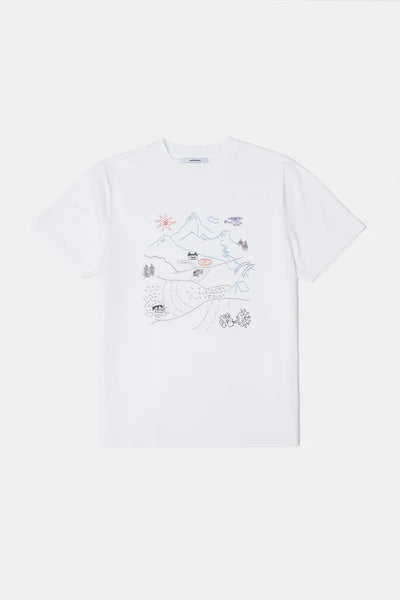 Edmmond Outdoors Tee - White