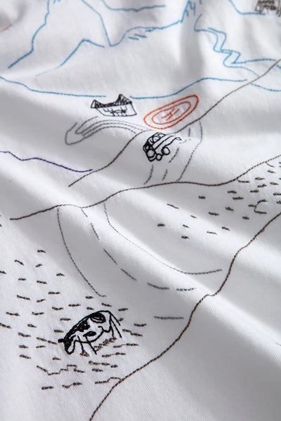 Edmmond Outdoors Tee - White