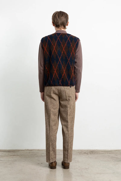 Edmmond Atelier Vest - Brown/Orange