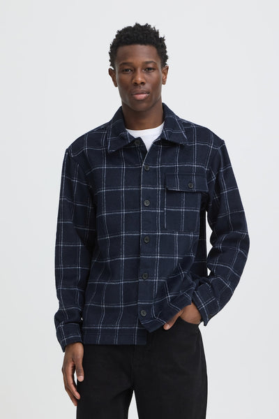 !Solid Sdwheeler L/S Shirt - Insignia Blue