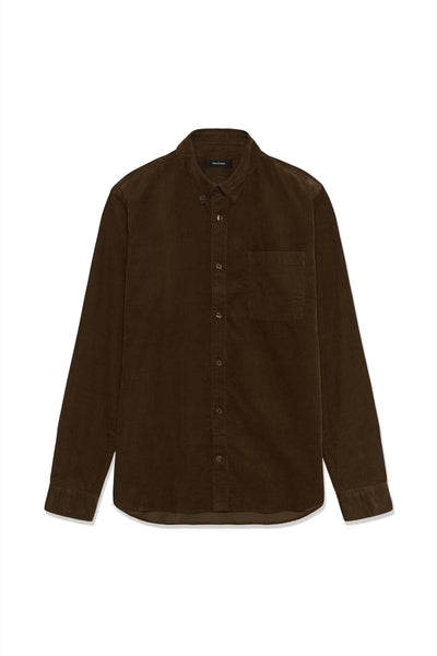 Matinique Matrostol Cord Shirt - Dark Earth (Brown)