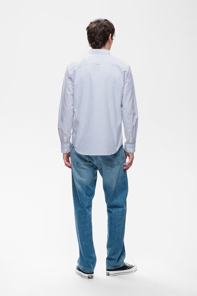 Matinique Striped Matrostol l/S Shirt - Blue Mirage