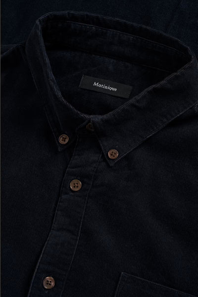 Matinique Matrostol Cord Shirt - Dark Navy