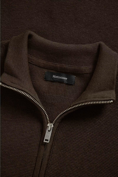 Matinique Malagoon Half Zip - Turkish Coffee