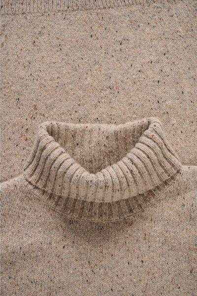 Matinique Masweatio Rollneck Knit - Eggnog