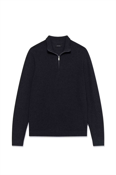 Matinique Malagoon Half Zip - Dark Navy Mel