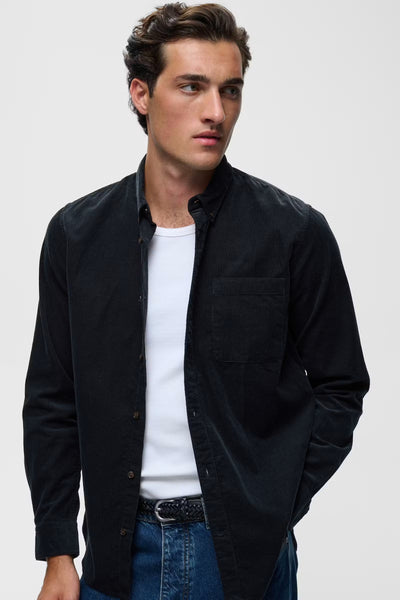 Matinique Matrostol Cord Shirt - Dark Navy