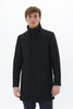Matinique Harvey Wool Coat - Black