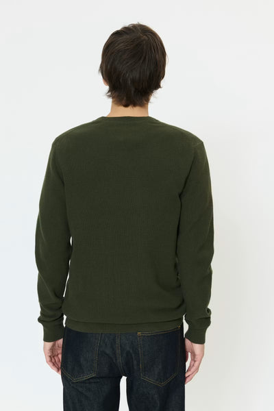 Matinique Malagoon Crew Knit - Dark Forest (Green)