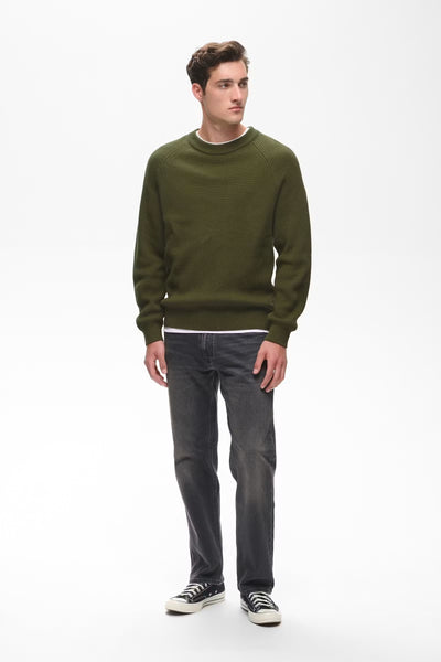 Matinique Mahellson Sweater - Olive Night (Green)