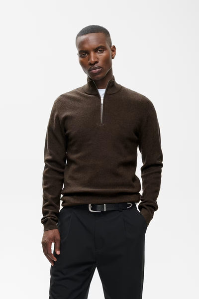 Matinique Malagoon Half Zip - Turkish Coffee