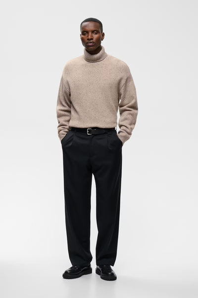 Matinique Masweatio Rollneck Knit - Eggnog