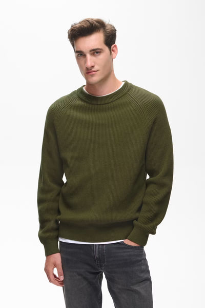 Matinique Mahellson Sweater - Olive Night (Green)