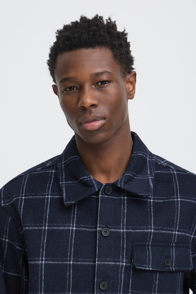 !Solid Sdwheeler L/S Shirt - Insignia Blue