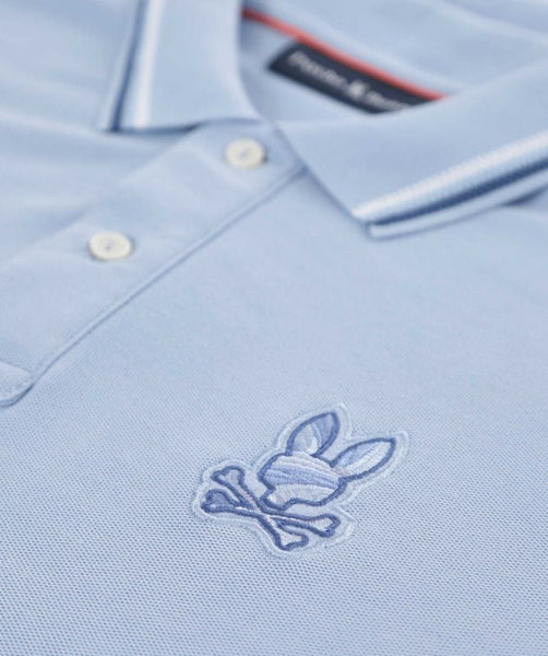Psycho Bunny Baxter Pique Polo - Serenity