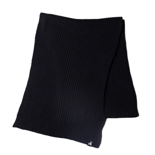 Swole Panda Organic Cotton Scarf - Black