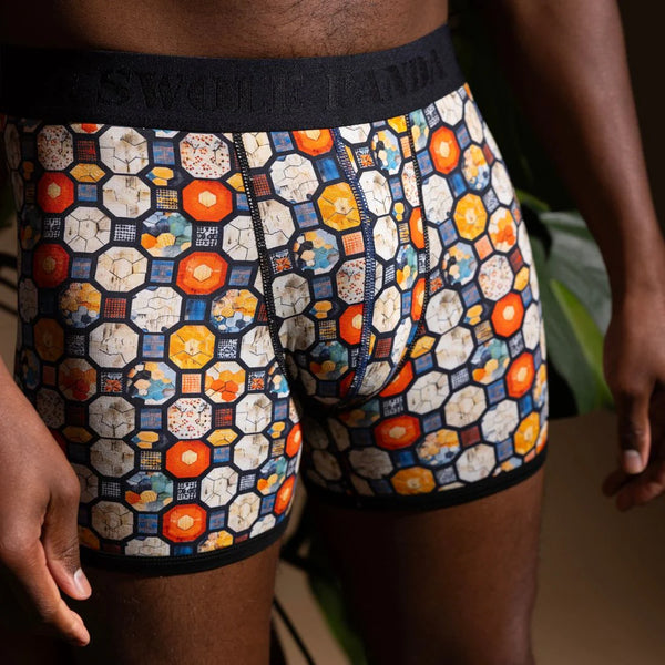 Swole Panda Mosaic Boxers - Multi