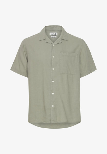 !Solid Sdallan S/S Shirt - Vetiver