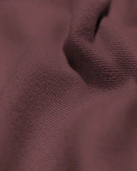 Colorful Standard Flannel Shirt - Oxblood Red