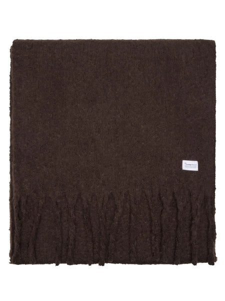Knowledge Cotton Apparel Recycled Scarf - Chocolate Torte