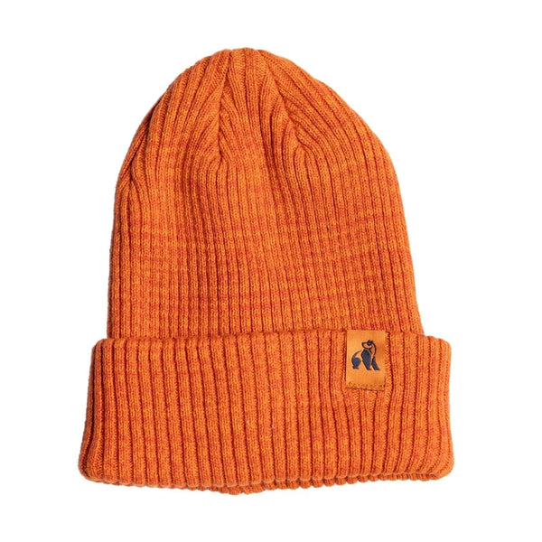 Swole Panda Beanie - Burnt Orange