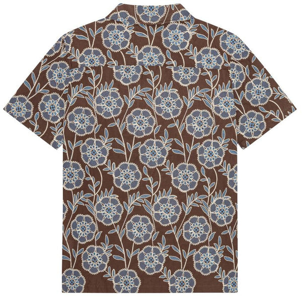 Les Deux Flower AOE S/S Shirt - Delicioso (Brown)