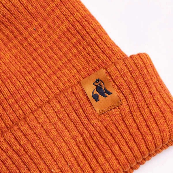 Swole Panda Beanie - Burnt Orange