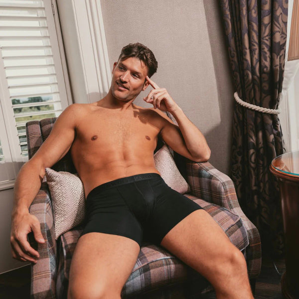 Swole Panda Boxers - Black