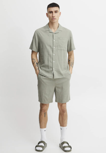 !Solid Sdallan S/S Shirt - Vetiver