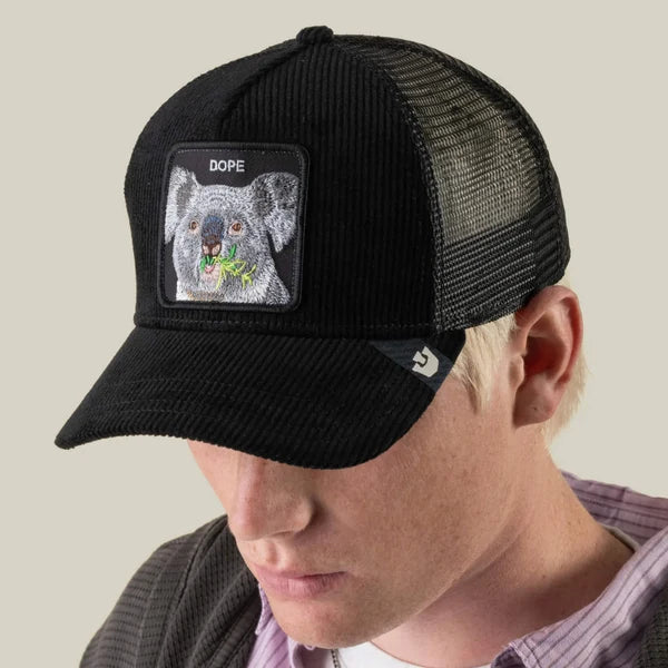 Goorin Bros. Dope Corduroy Trucker Cap - Black