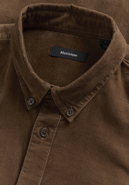 Matinique Matrostol L/S Cord Shirt - Emperador