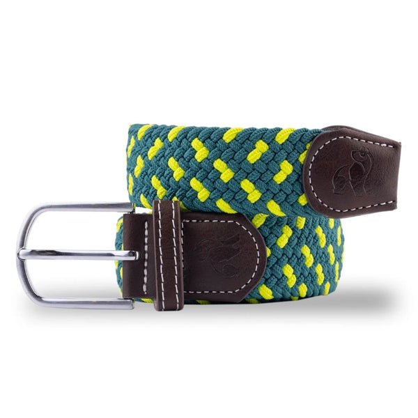Swole Panda REPREVE® Woven Belt - Green Spot