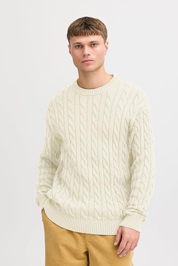 !Solid Sdmalcolm Knit - Oatmeal