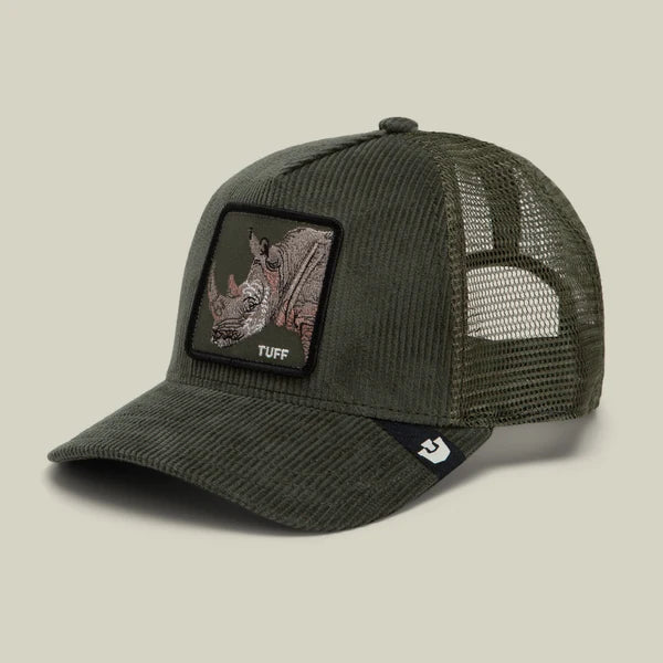 Goorin Bros. Corduroy Tuff Trucker Cap - Olive