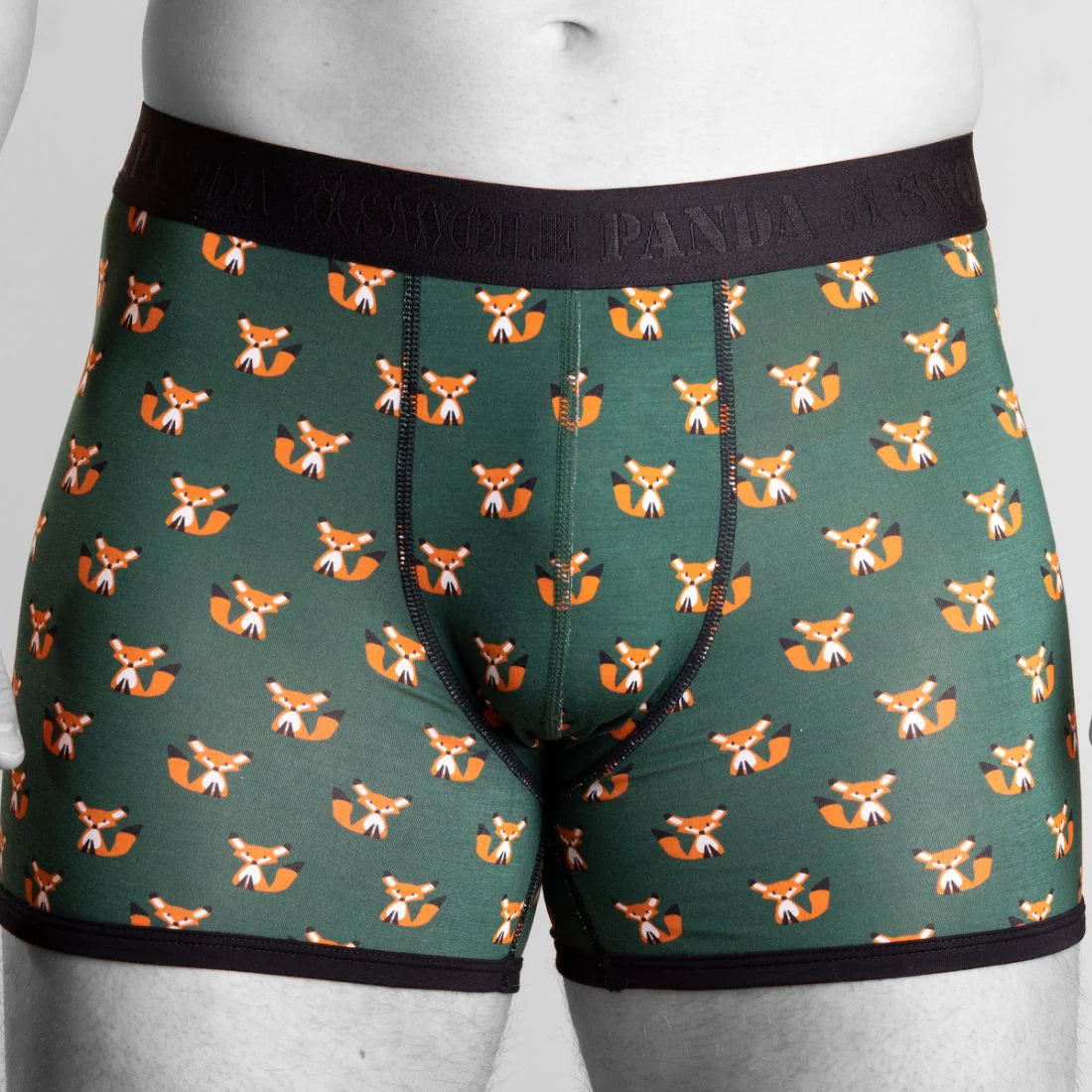 Swole Panda Bamboo Mr Fox Boxers