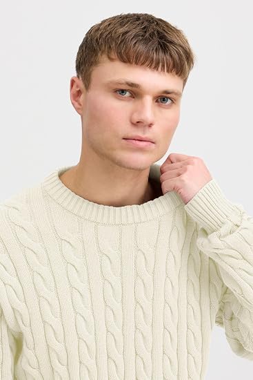 !Solid Sdmalcolm Knit - Oatmeal