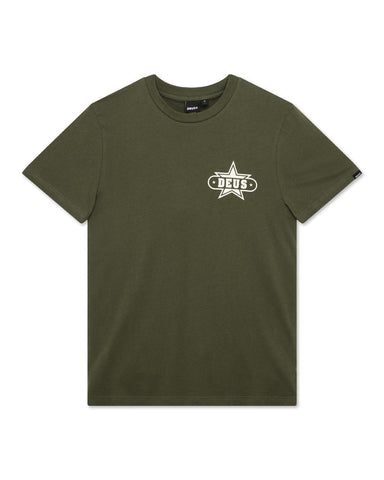 Deus ex Machina Gumshoe Tee - Cypress Green