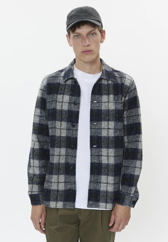 Matinique Mapelton Heritage Shirt - Dark Navy