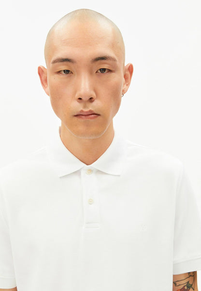Armed Angels Maario Polo Shirt - White