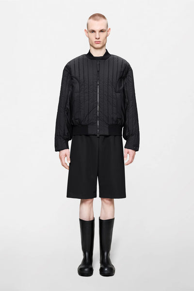 Rains Koya Vision T1 Bomber Jacket - Black