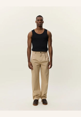 Les Deux Romeo Pleated Chino - Irish Cream