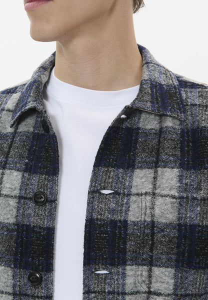 Matinique Mapelton Heritage Shirt - Dark Navy