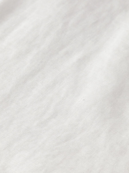 Scotch & Soda Core Linen L/S Button-Down Shirt - Off White