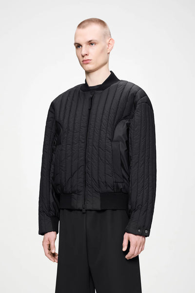 Rains Koya Vision T1 Bomber Jacket - Black