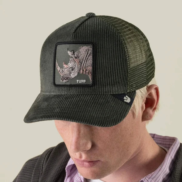 Goorin Bros. Corduroy Tuff Trucker Cap - Olive