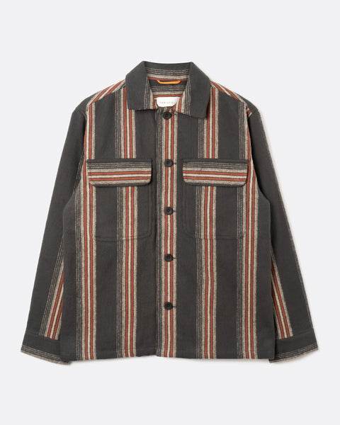 Far Afield Yara Stripe Normsk Jacket - Grey/Multi