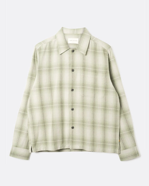 Far Afield Kali Check Busey Shirt - Green