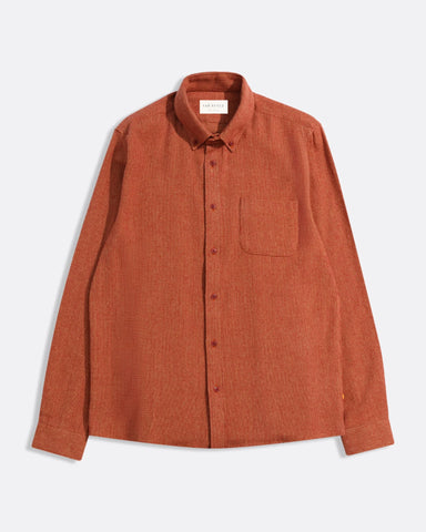 Far Afield Mod Button Down  L/S  Shirt - Red
