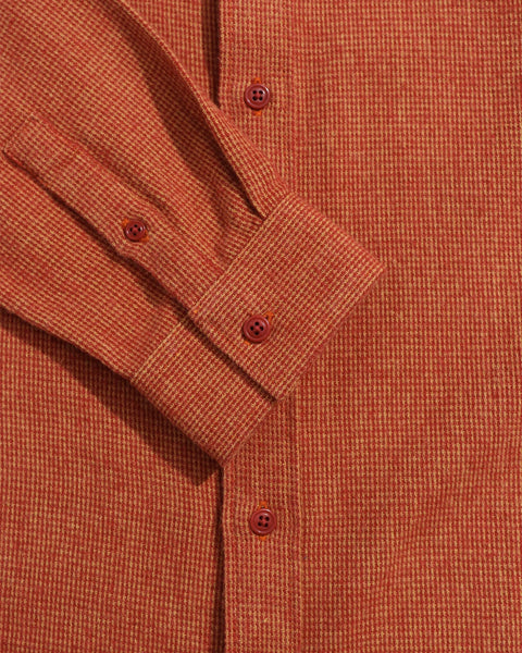 Far Afield Mod Button Down  L/S  Shirt - Red