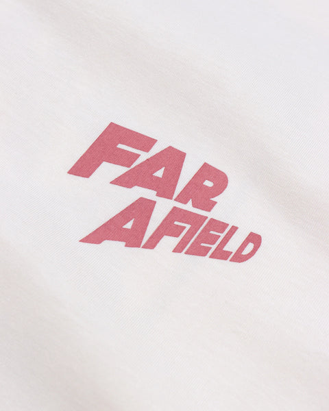 Far Afield Graphic S/S Tee - White Rocket Lolly